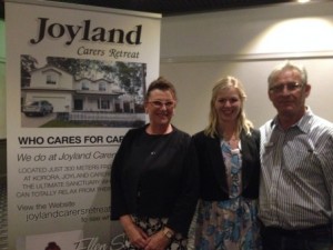 Ellen Slater, Rotarian Fiona Thwaites and Alex Andersons